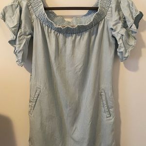 AllSaints denim dress